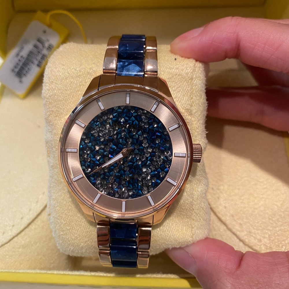 Invicta Angel Women’s Watch 40mm Rose, Gold, Blue